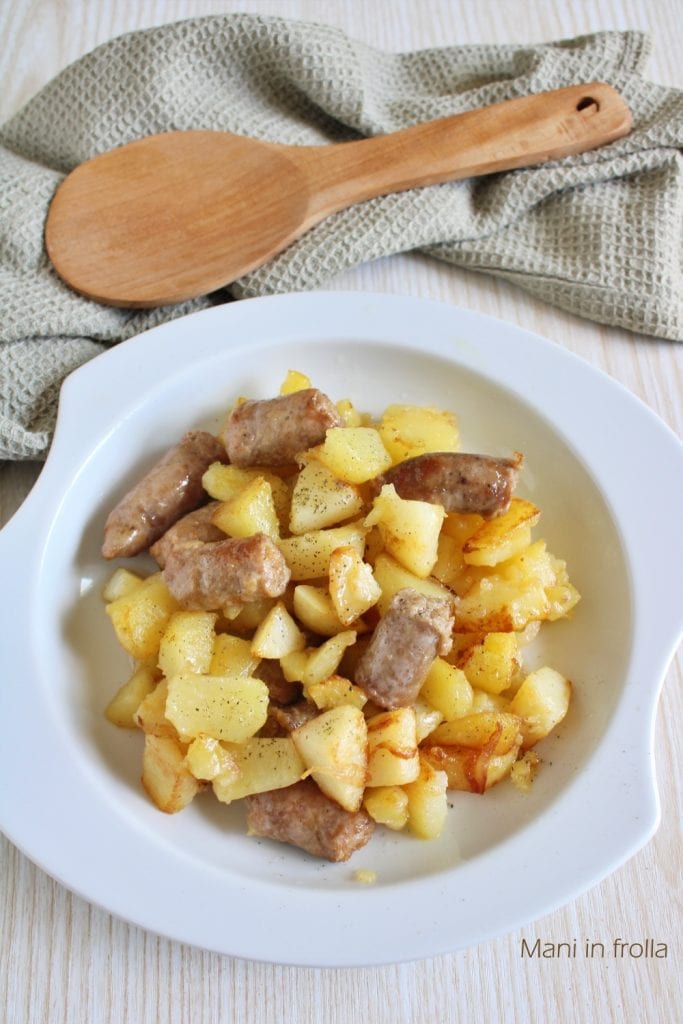 Potatoes and Sausage in the Pan