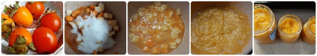 Persimmon Jam with Cinnamon