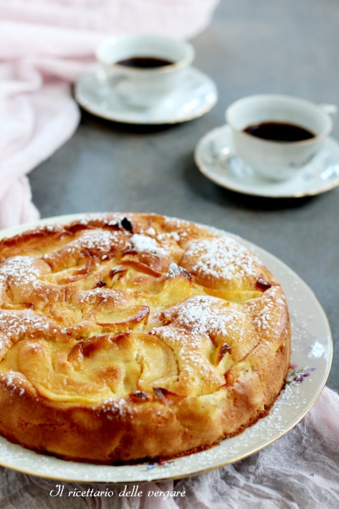 Lactose-Free Apple Cake