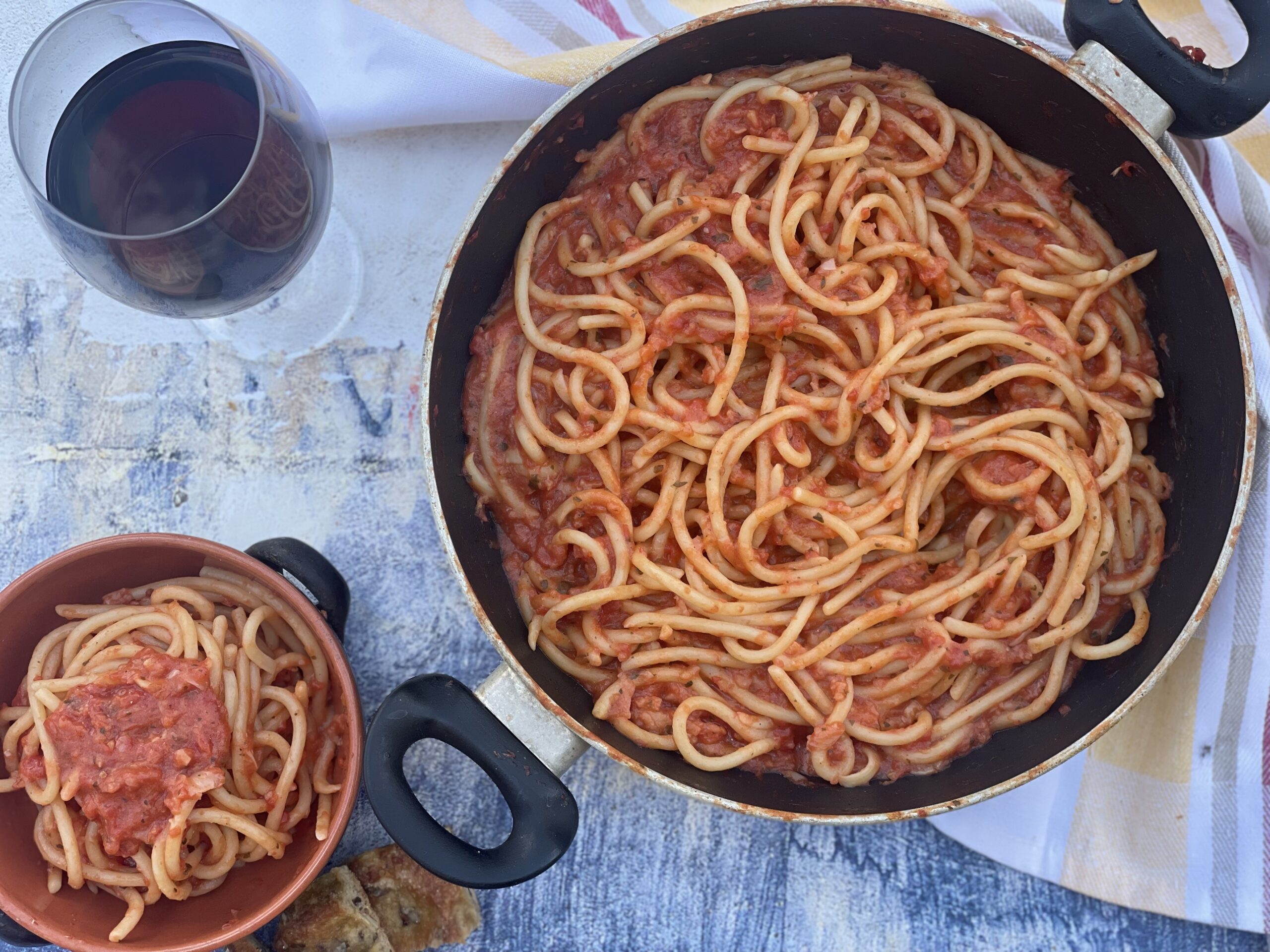 Tuscan Pici with Aglione