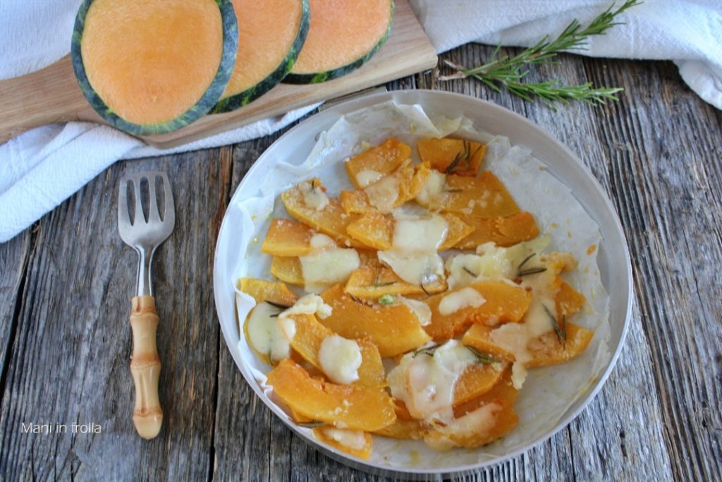 Baked Pumpkin Gratin