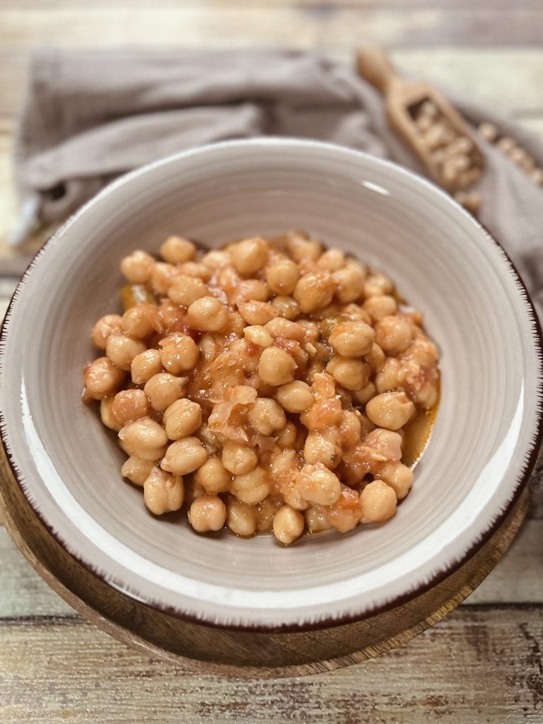 Stewed Chickpeas