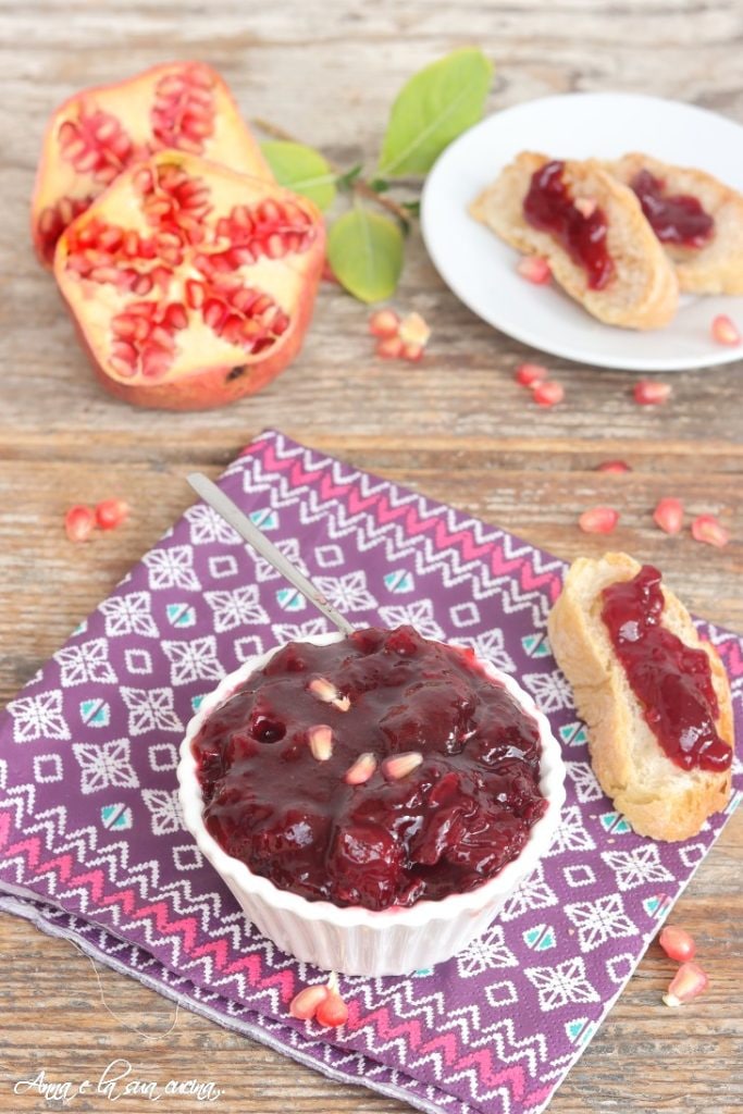 Pomegranate Jam without Pectin