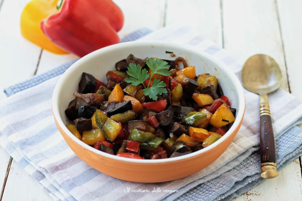 Summer Vegetables in a Pan