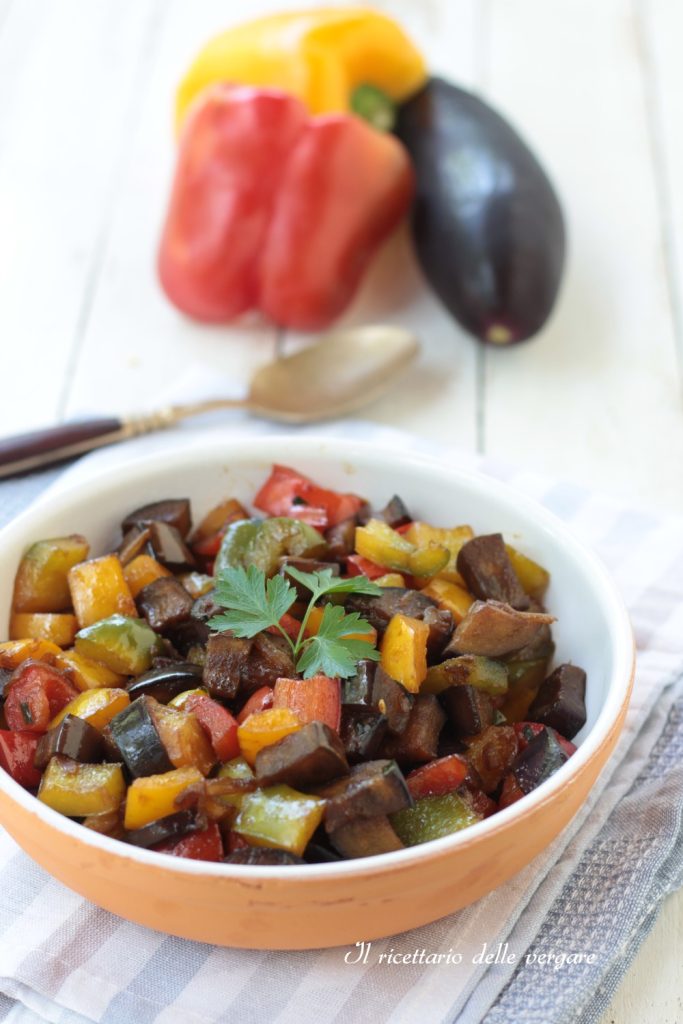Summer Vegetables in a Pan