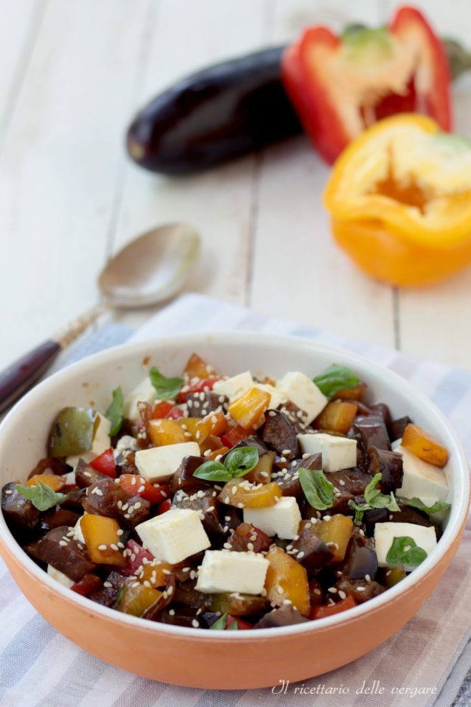 Stir-fried Vegetable Mix with Cheese