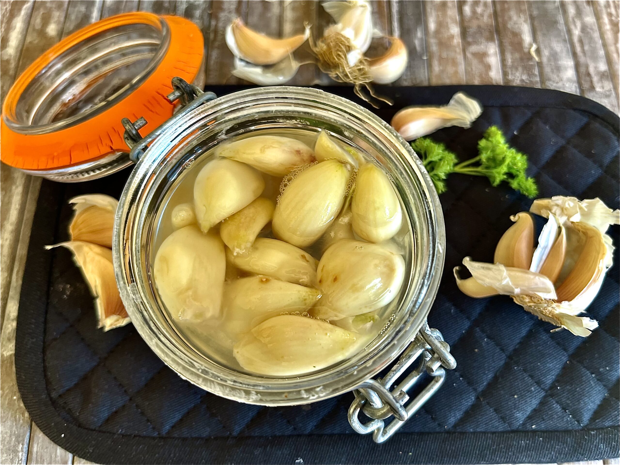 Marinated Garlic