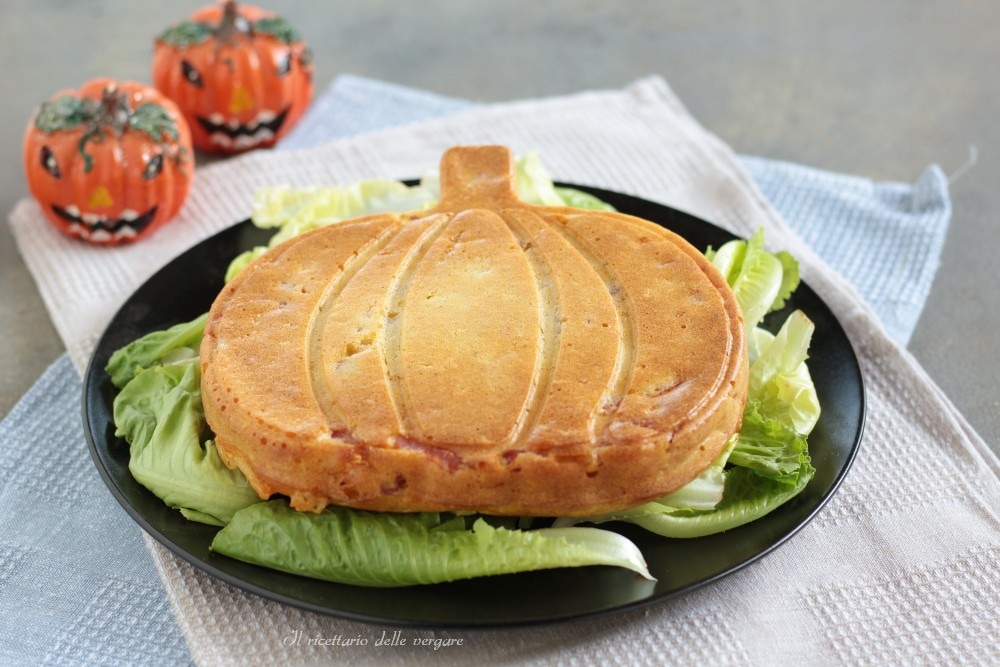 Pumpkin, Cheese, and Speck Pie