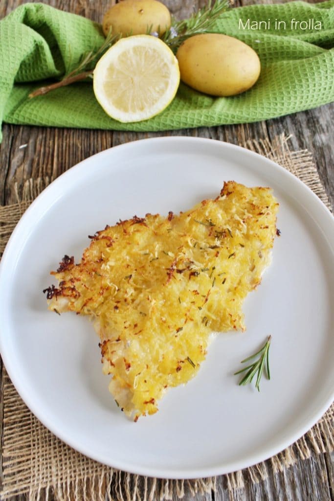 Sea Bream Fillets with Potato Crust