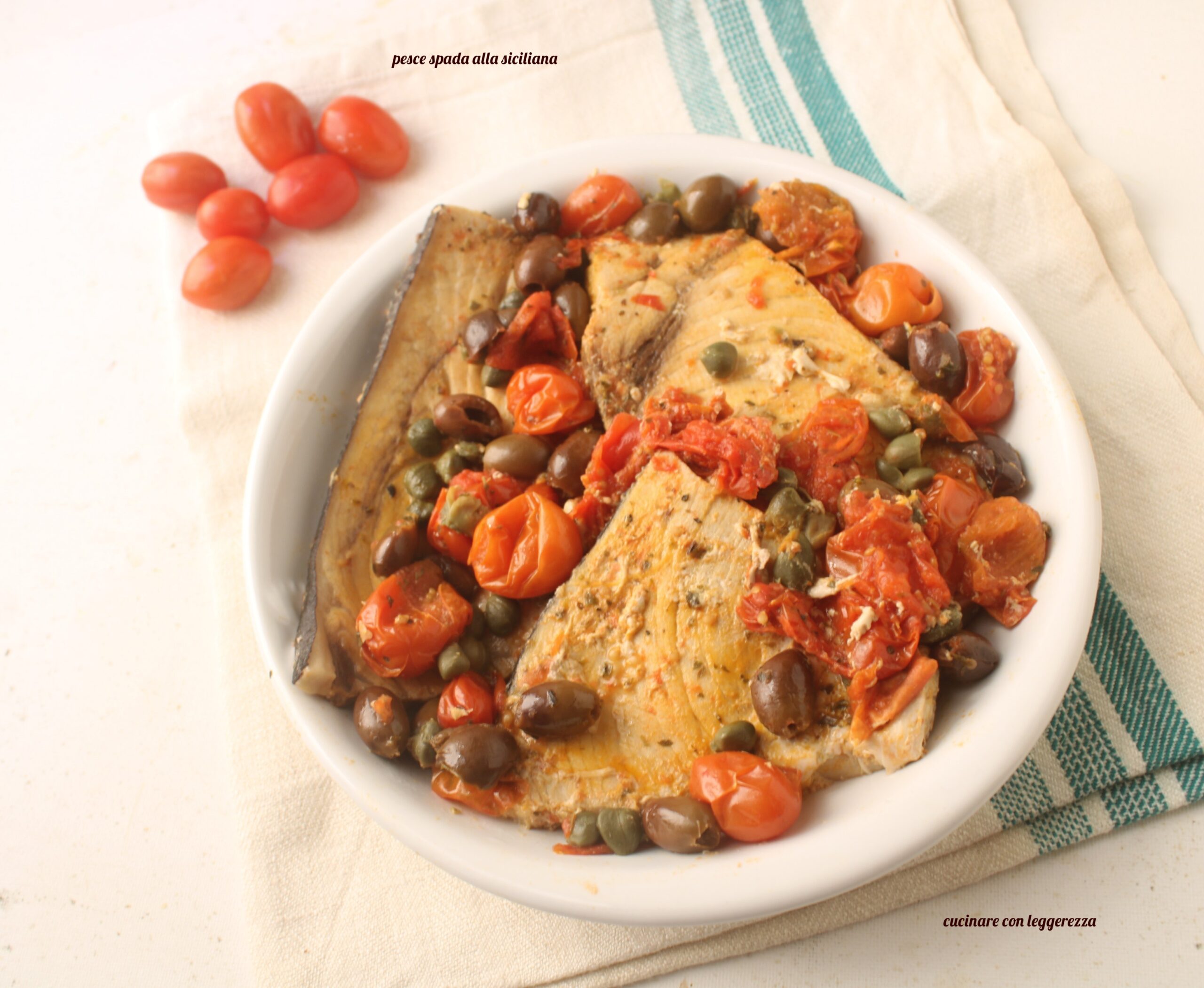 Sicilian-style Swordfish