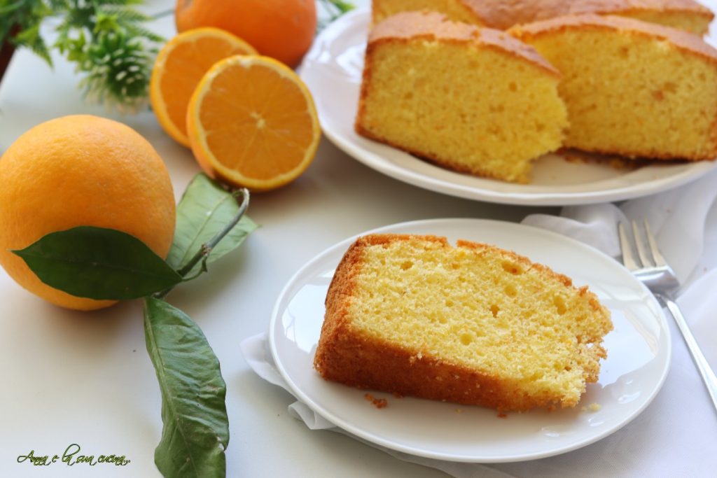 Soft and Fragrant Orange Bundt Cake