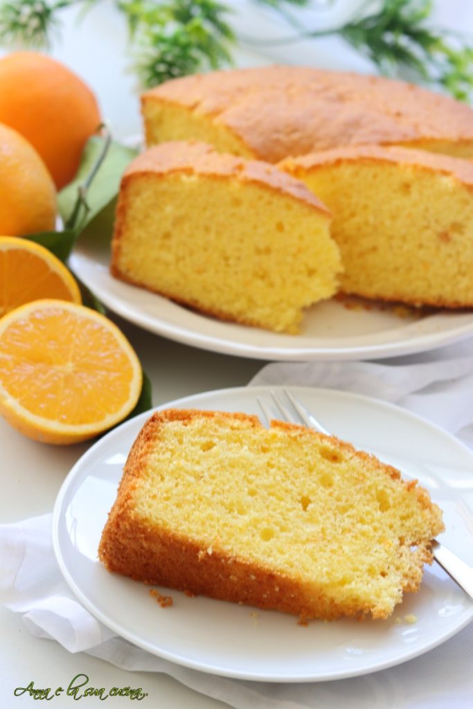 Soft and Fragrant Orange Bundt Cake