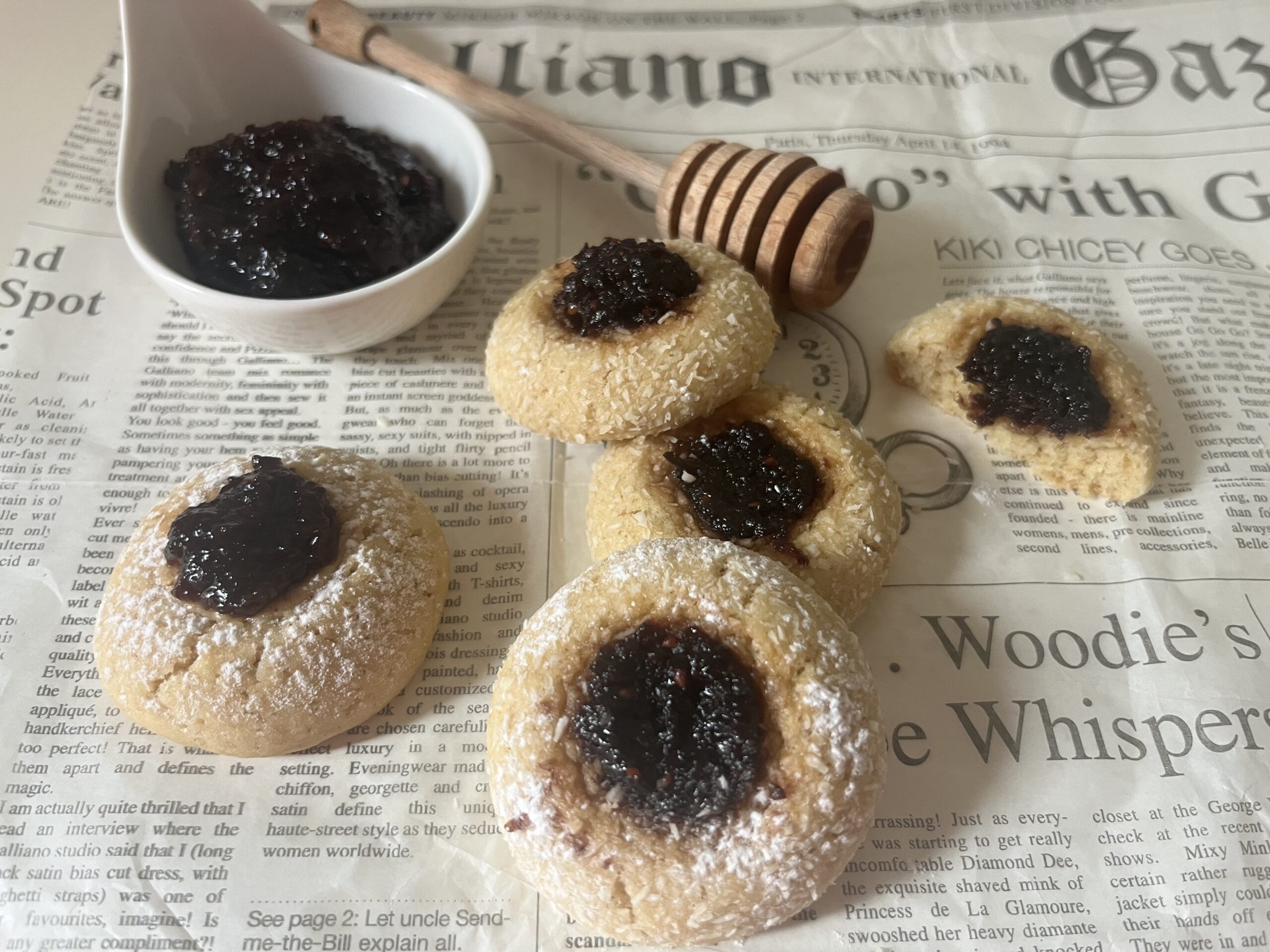 Mulberry Jam Cookies