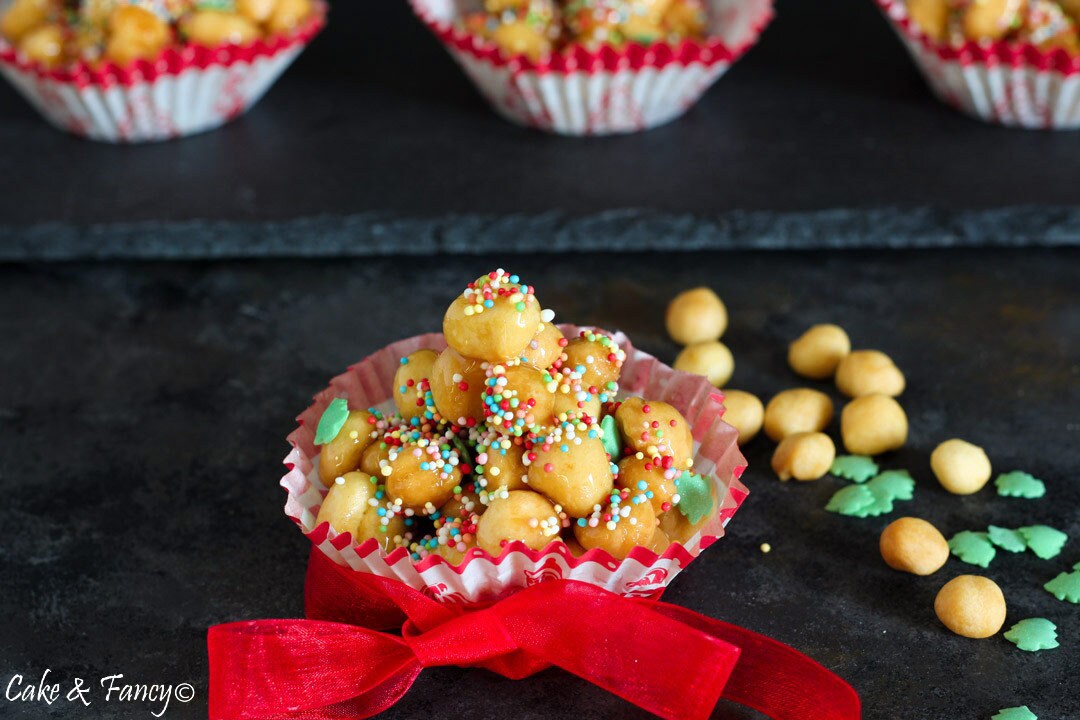 Single-serving Struffoli