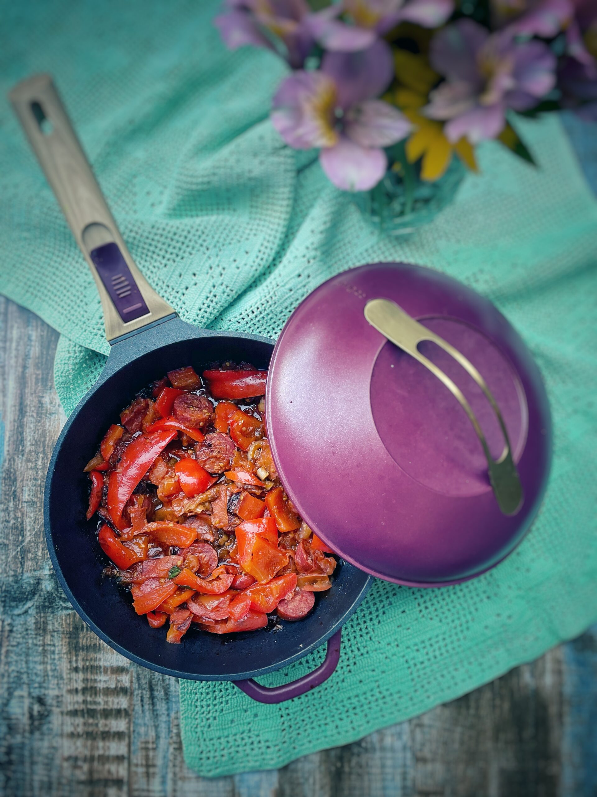 Lecsó, the Hungarian Pepper Stew