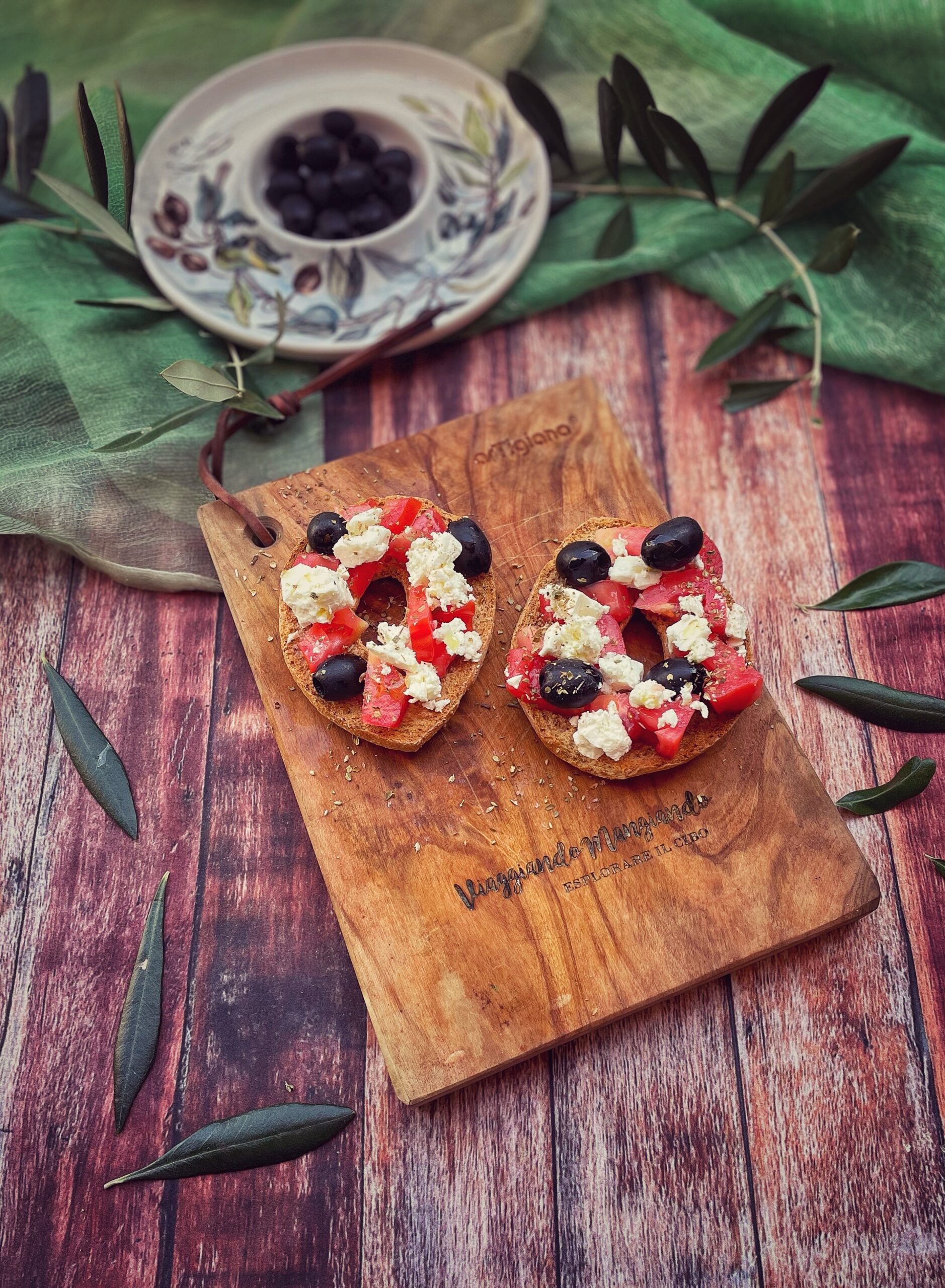 Dakos: the Greek barley rusk