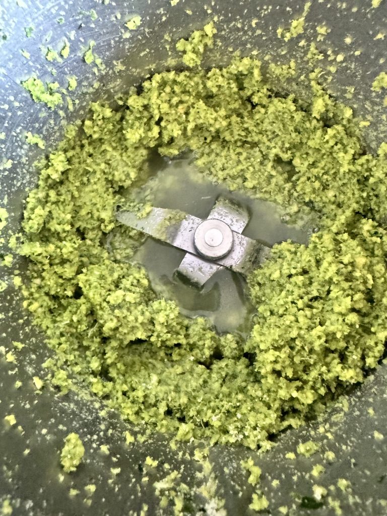 addition of filtered lemon juice