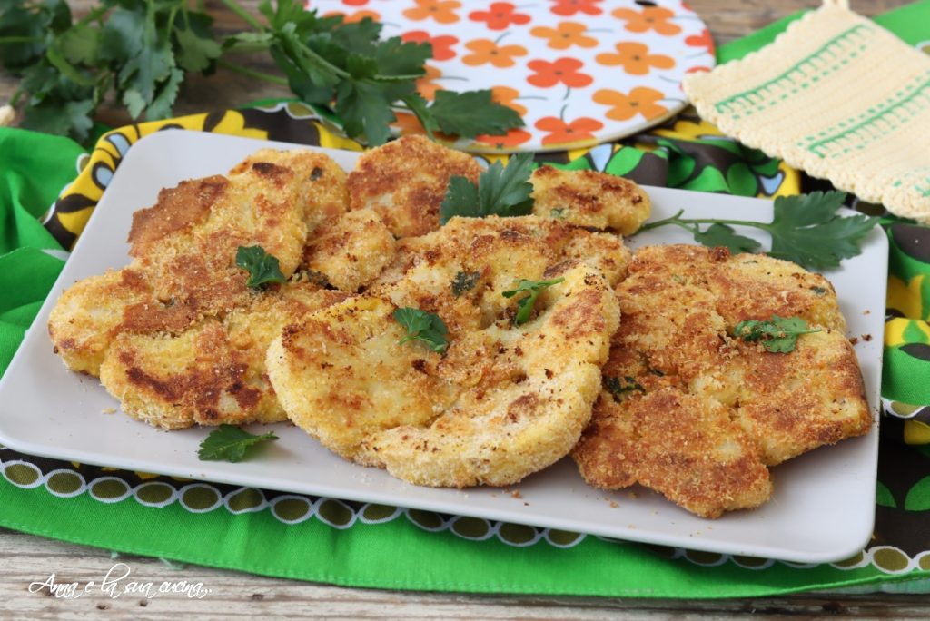 Baked or Air Fryer Cauliflower Cutlets