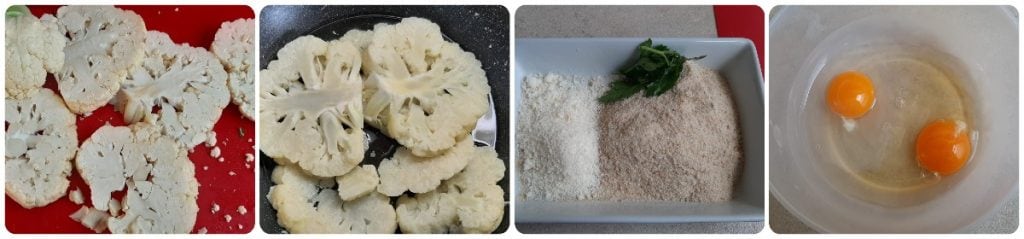 Baked or Air Fryer Cauliflower Cutlets