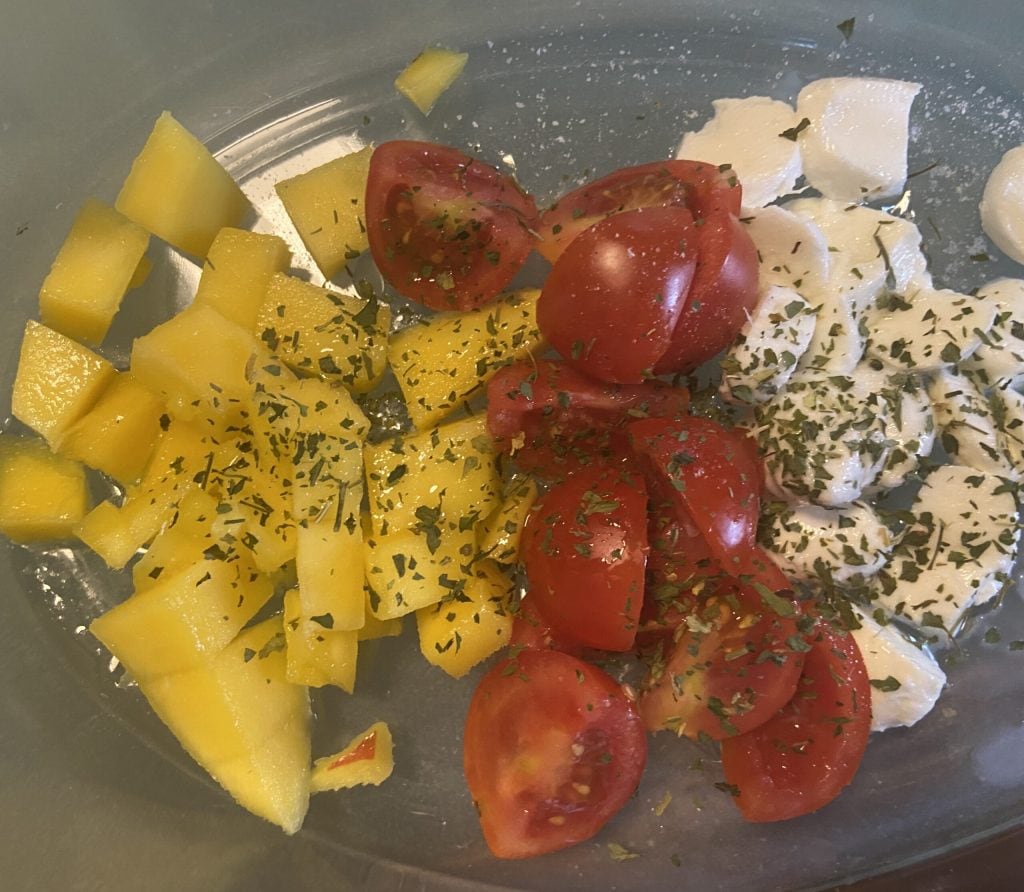 preparation of cold pasta sauce