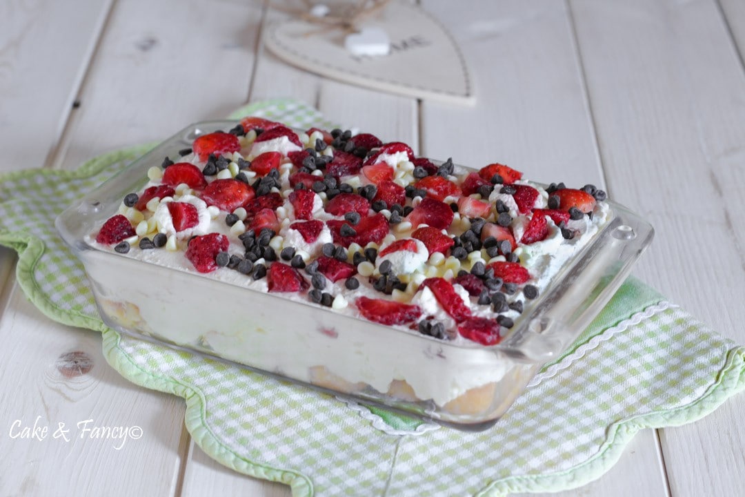 Strawberry and White Chocolate Tiramisu