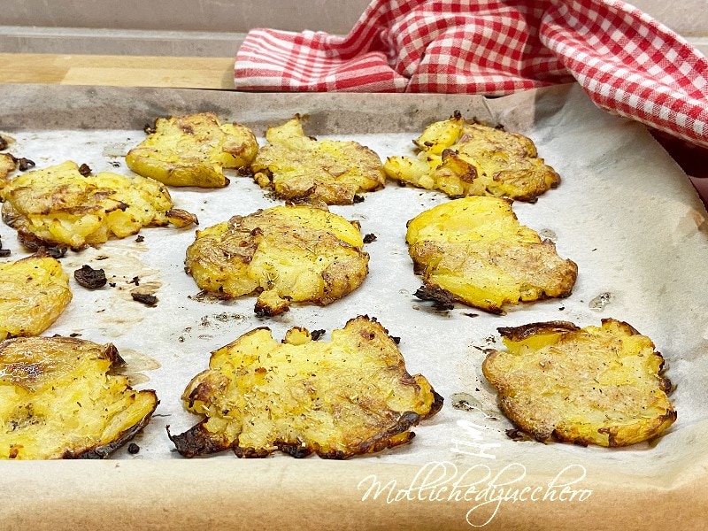 Baked Smashed Potatoes