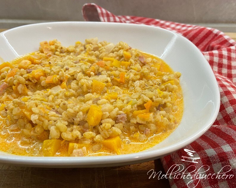 Creamy Wheat and Pumpkin Soup Recipe