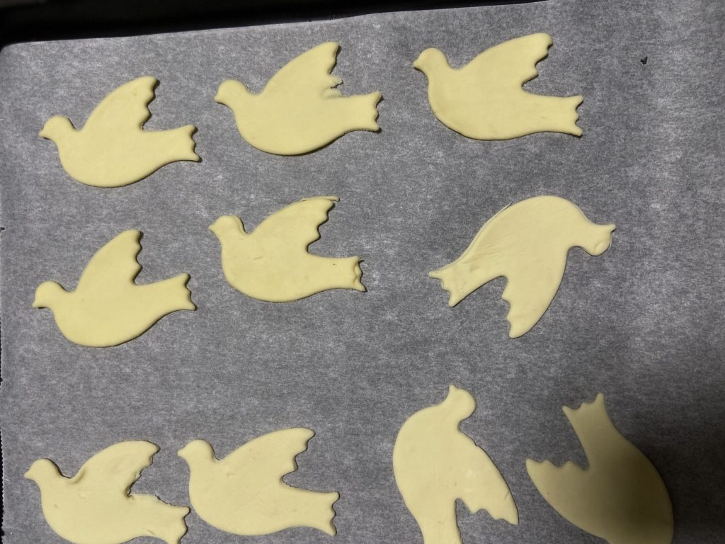 puff pastry doves