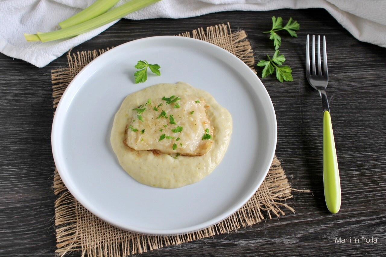 Cod Fillets with Leek Sauce