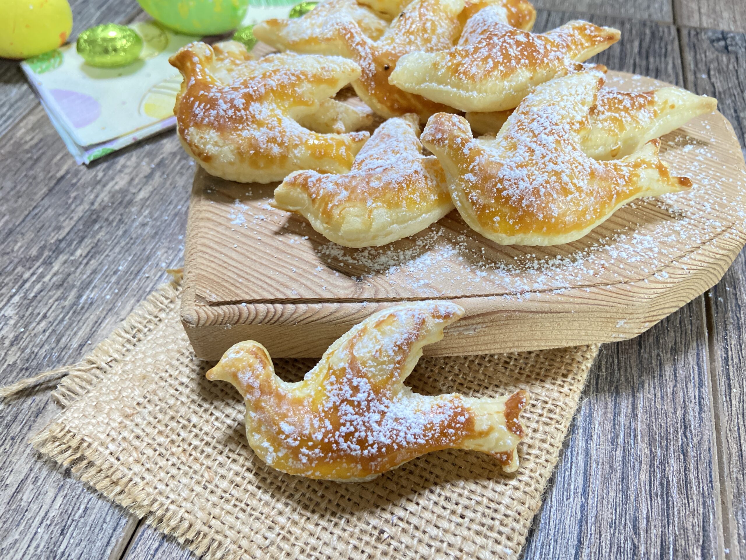 Puff Pastry Doves