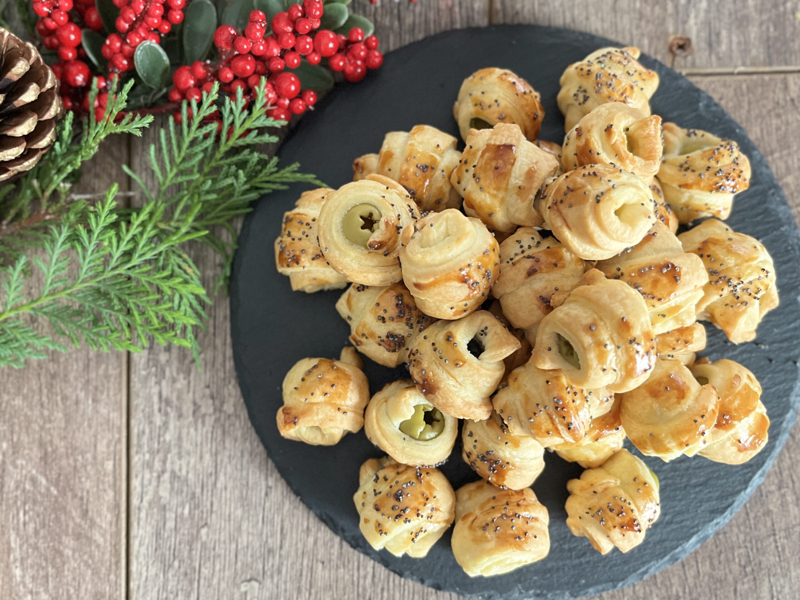 Olives in Puff Pastry