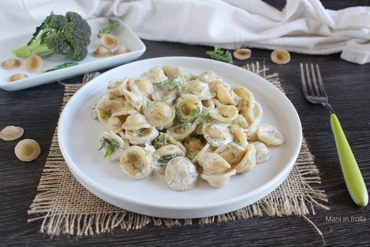 Creamy Orecchiette with Broccoli