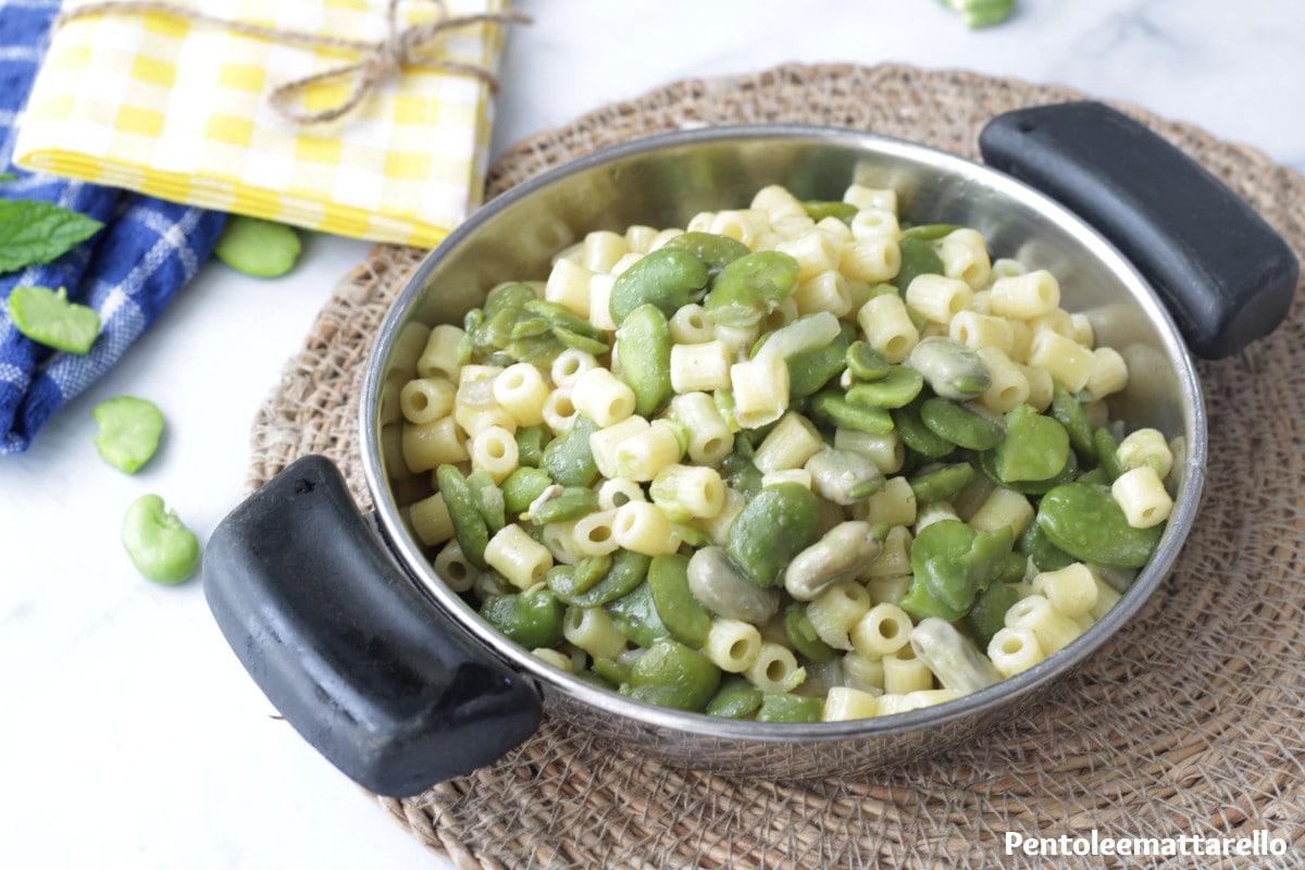 Pasta and Fava Beans