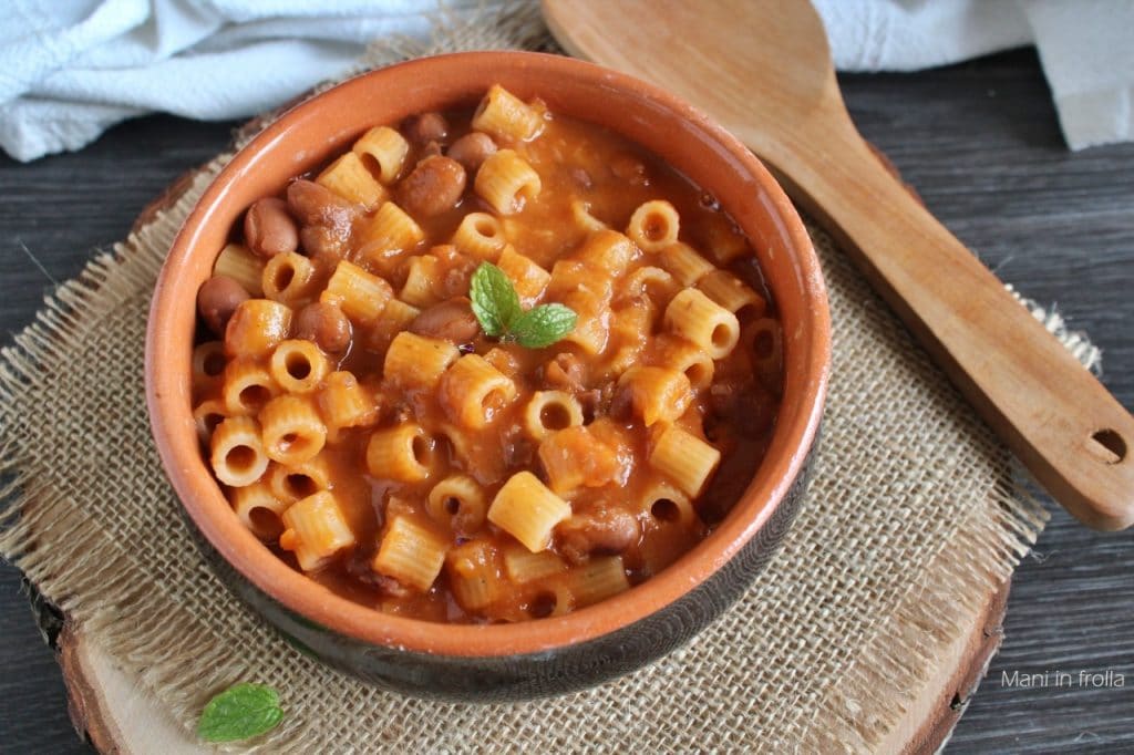 Pasta in beans
