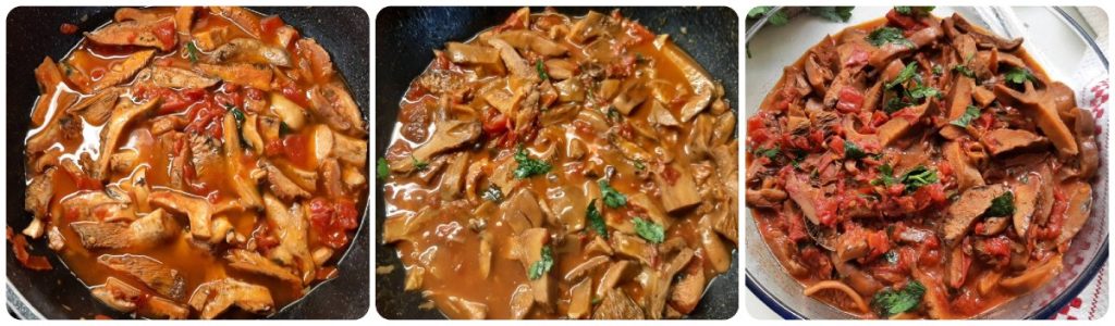 Sautéed Mushrooms with Cherry Tomatoes