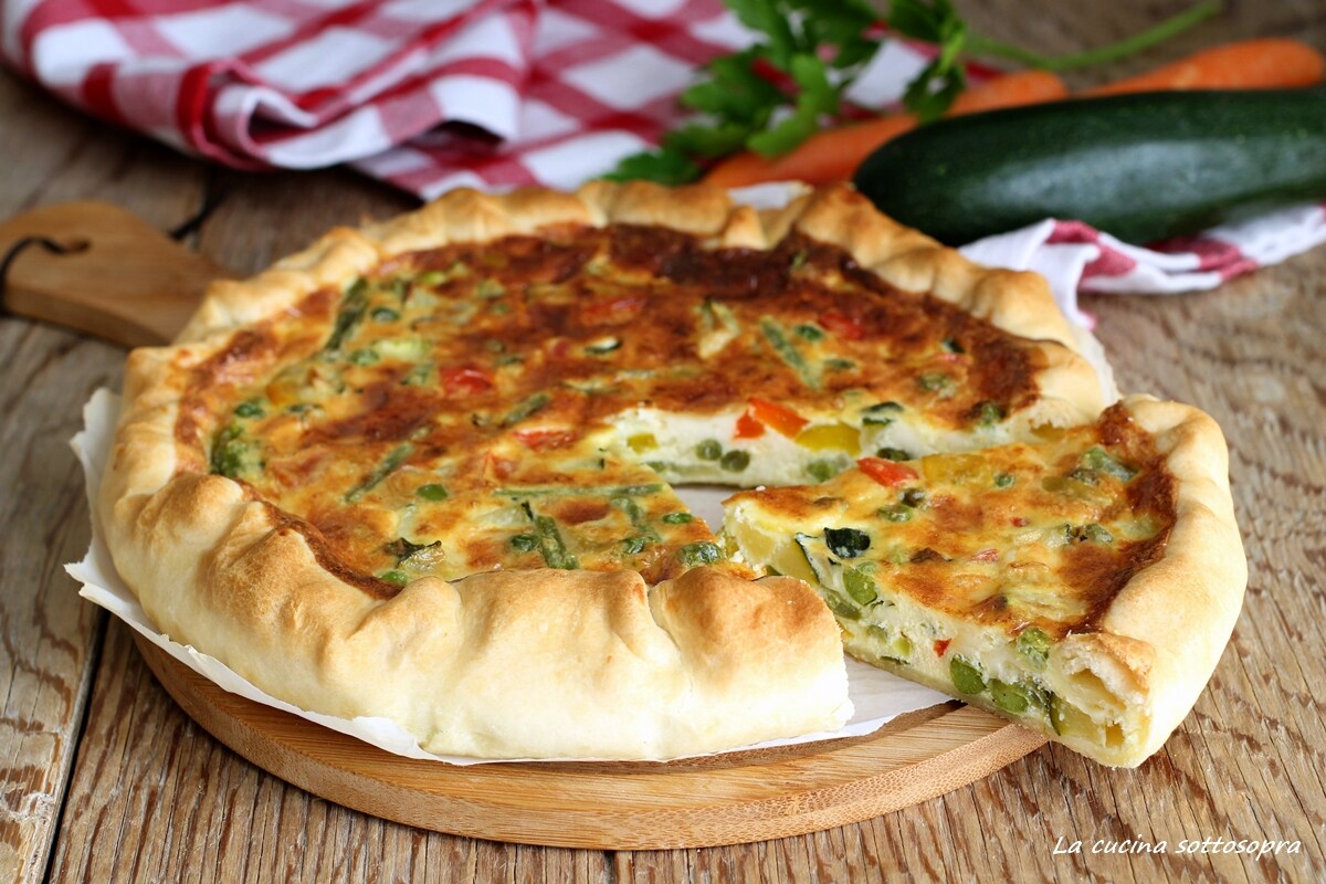 Savory Pie with Vegetables