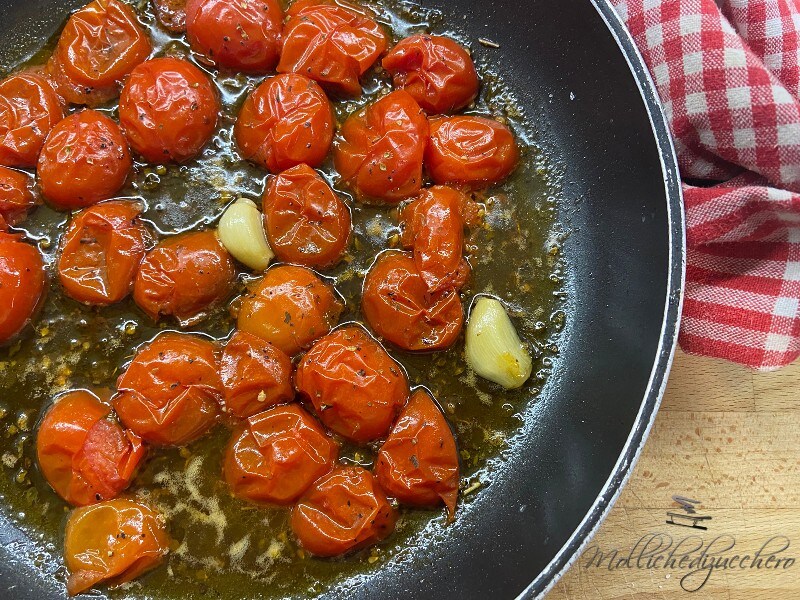 Pan-Fried Cherry Tomatoes Confit