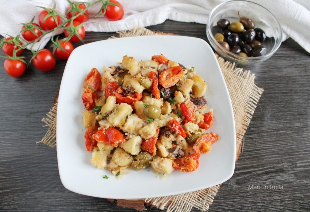 Mediterranean Baked Calamari