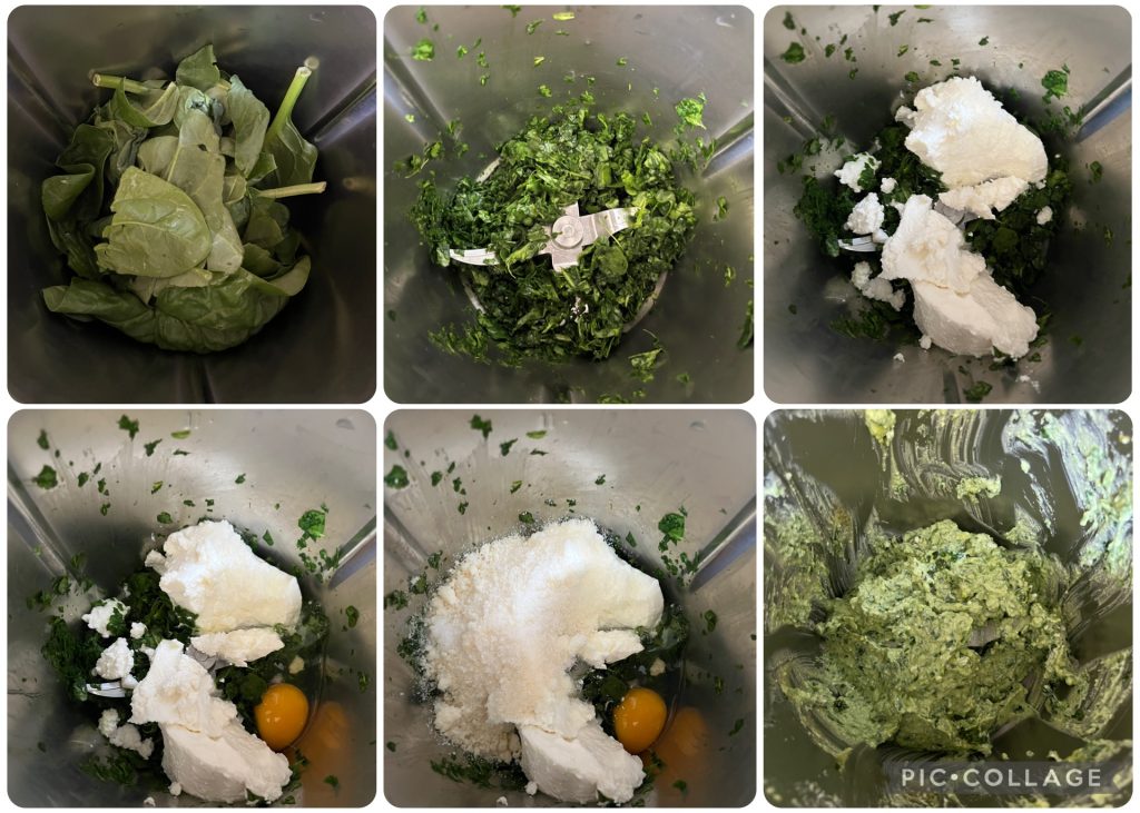 Puff Pastry Snowflake with Ricotta and Spinach