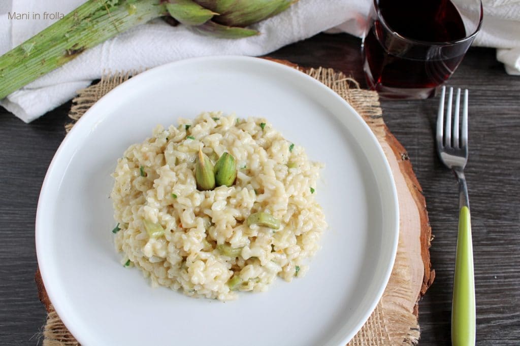 Risotto with Artichoke Stems