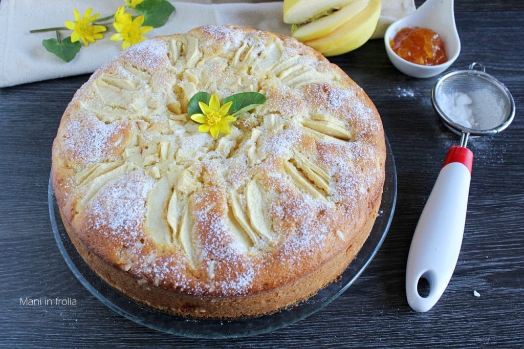 Apple Cake with Jam