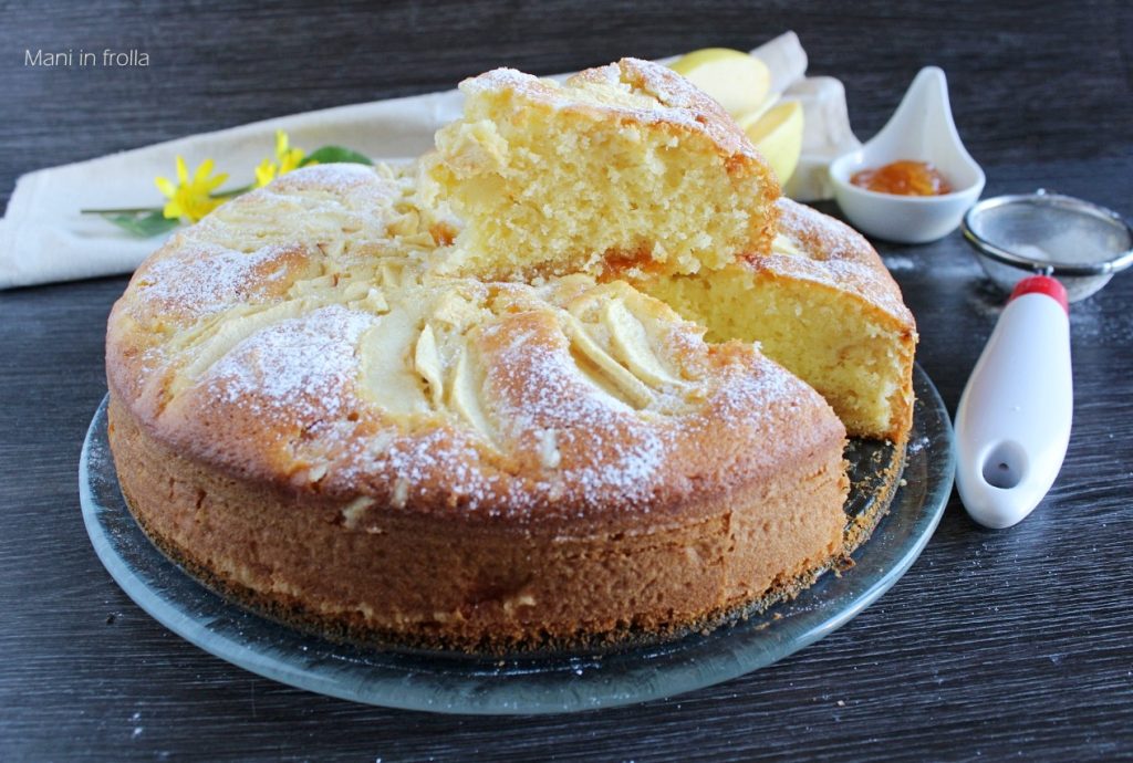 Apple Cake with Jam