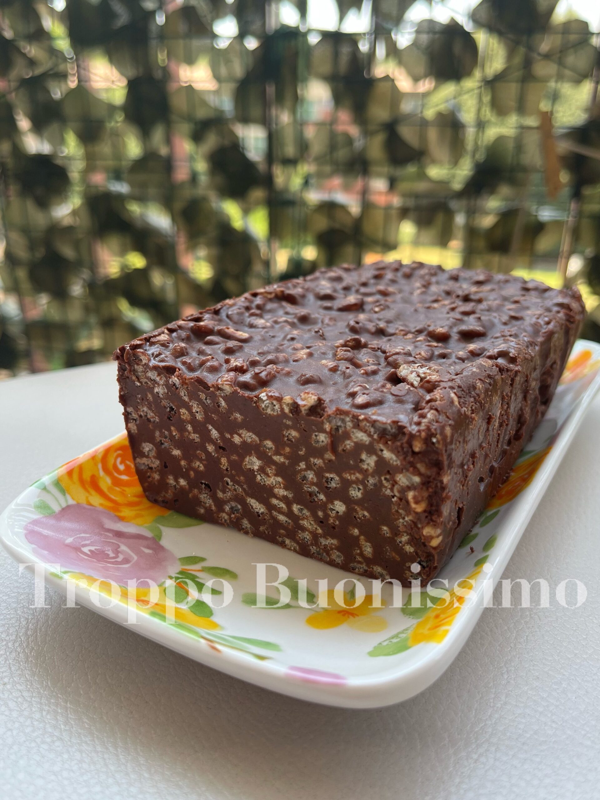 Giant Chocolate and Puffed Rice Bar