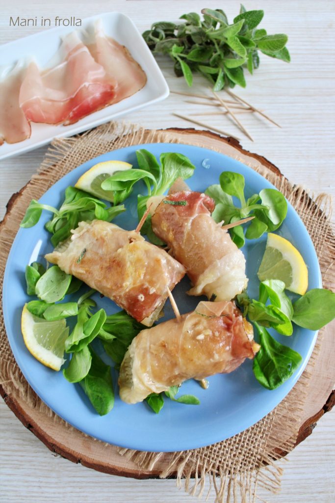 Plaice Fillets with Speck and Sage