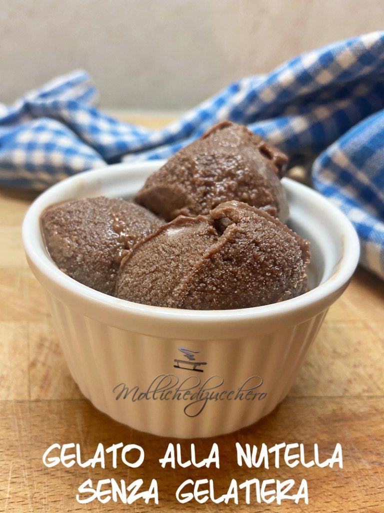 Nutella ice cream without ice cream maker