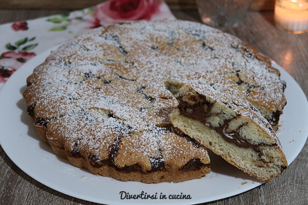 Soft Crumble with Almonds and Chocolate