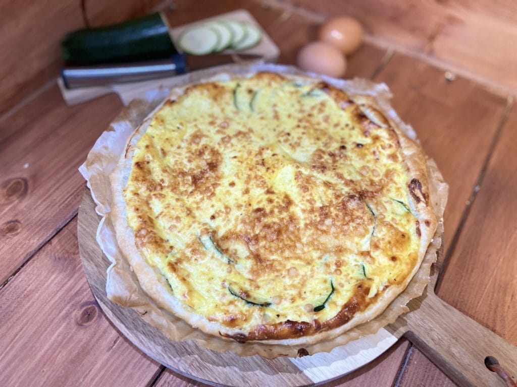 Savory Pie with Ricotta and Zucchini