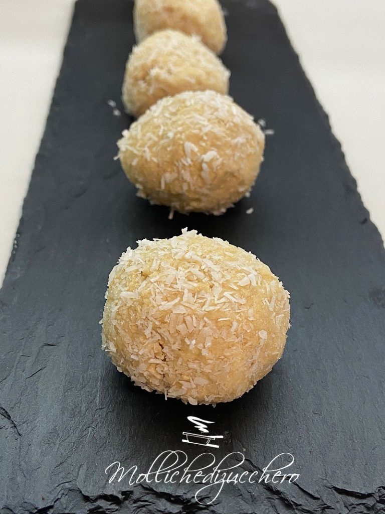 coconut and white chocolate truffles