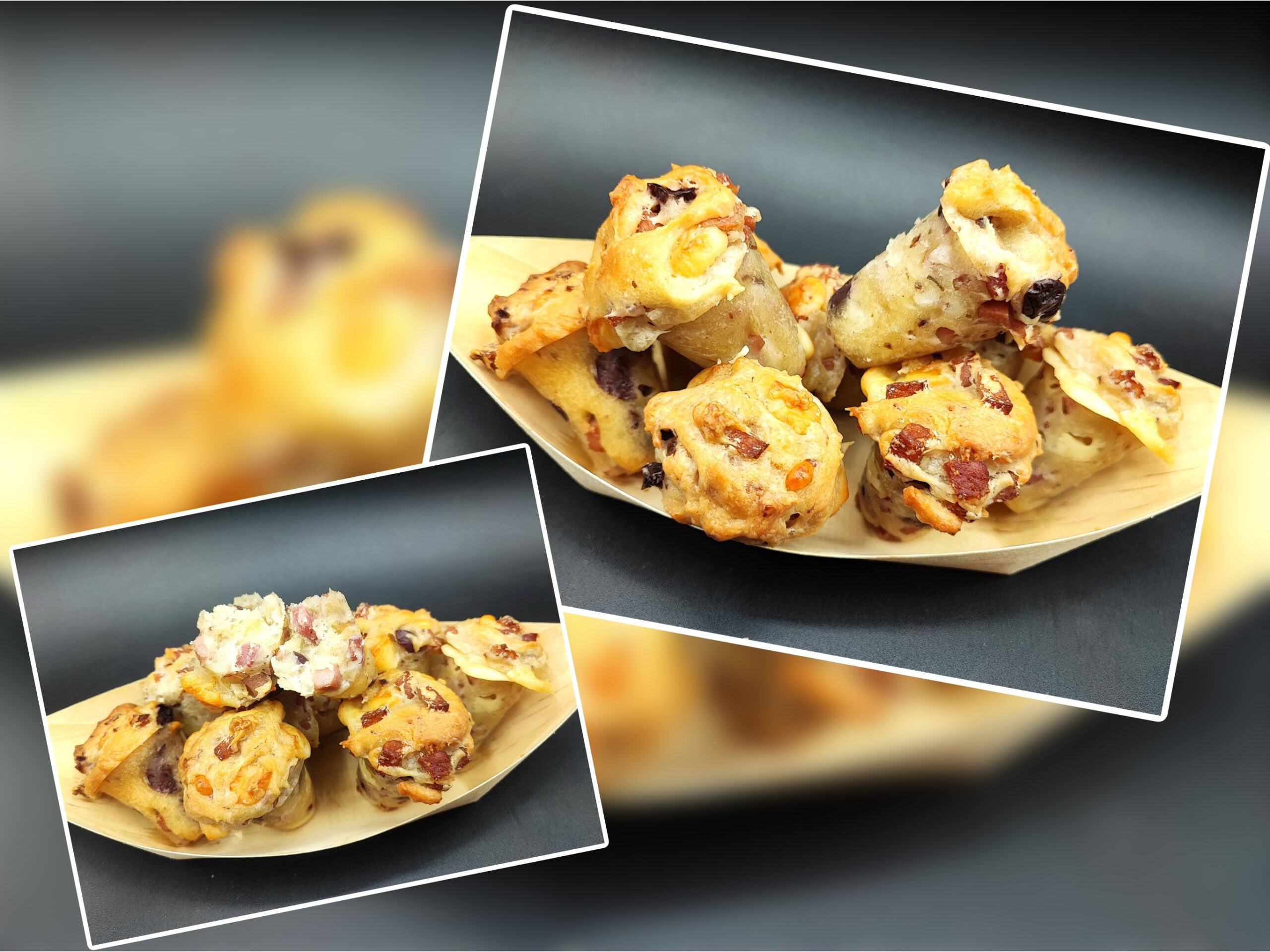 Mini Savory Babà without Eggs