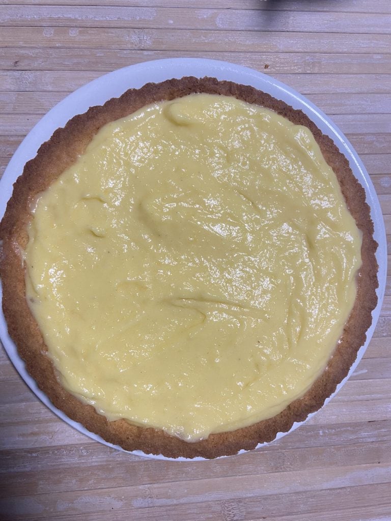 peach tart